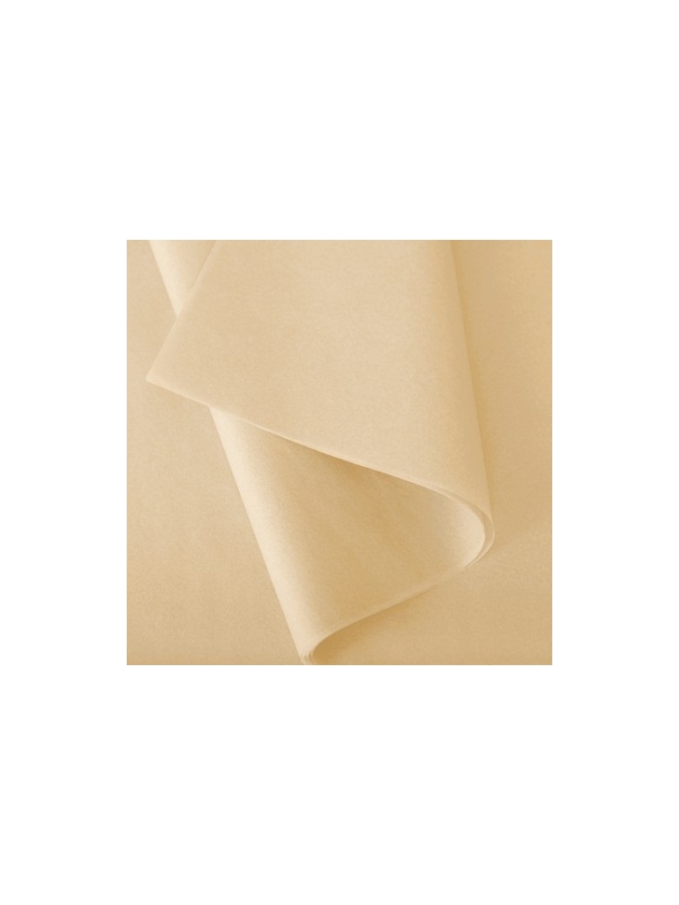 Šilkinis popierius 50x70cm, vanilės sp. (24 lapai)