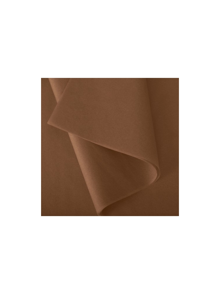Šilkinis popierius 50x70cm, rudos sp. (24 lapai)