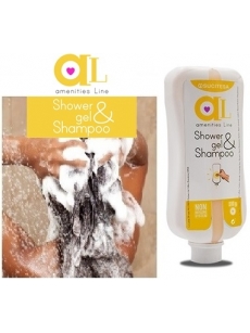 Šampūnas - dušo gelis Amenities Shower Gel&Shampoo, 300ml