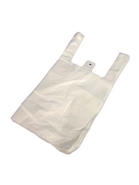 Pirkinių maišeliai su rankenėlėmis 45x75cm, 20mkr (100vnt.)