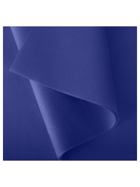 Šilkinis popierius 50x70cm, karališkos mėlynos sp. (24 lapai)
