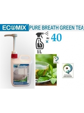 Žalios arbatos neutralizatorius ECOMIX BREATH GREEN TEA, 2L (20-40L)