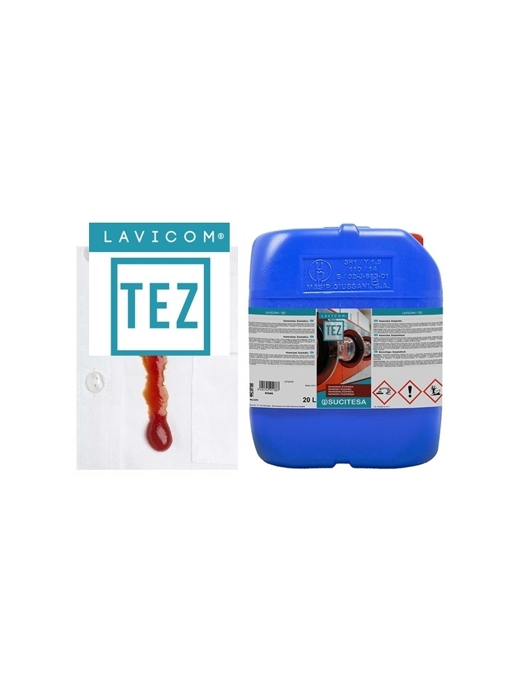 Dėmių valiklis su enzimais (humektantas) LAVICOM TEZ 20 L (koncentratas)