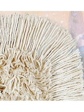 Medvilnės grindų šluostė MASTER MOP 60cm su laikikliu