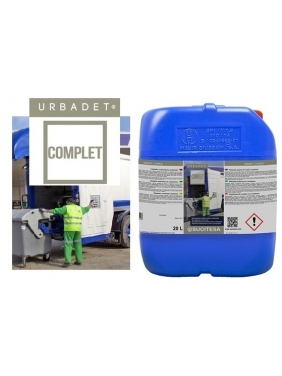 Citrinų kvapo konteinerių ploviklis URBADET COMPLET, 20L