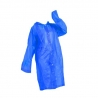 Apsiaustas nuo lietaus PVC, XL (mėlynas)