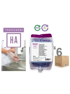 Higieniškas rankų plovimo gelis TENSOGEN HA (kapsulė), 6vnt.