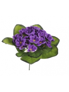 Dirbtinė gėlė SANPAULIJA, violetinė