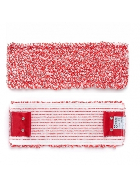Mikropluošto šluostė grindims Cisne WET Color 40cm, raudona