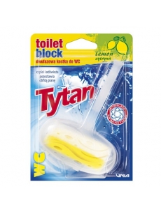 Tytan WC Block Lemon pakabinamas WC kvapiklis, 40g