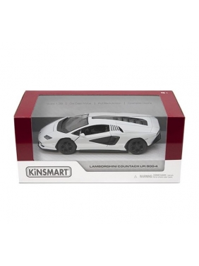 KiNSMART automobilis, Lamborghini Countach LPI 800-4, baltas