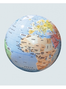 CALY pripučiamas gaublys-kamuolys Pasaulis, 42cm