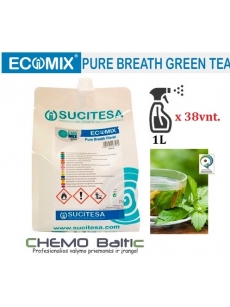 Žalios arbatos gaiviklis orui ir tekstilei ECOMIX BREATH GREEN TEA, 2L (papildymas)