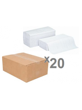 Popieriniai rankšluosčiai servetėlėmis PERFECT PLUS WHITE (20pak.)